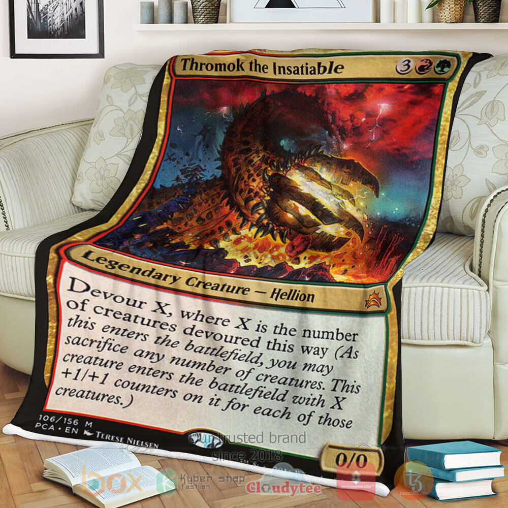 BEST Game Magic The Gathering 106 Thromok The Insatiable Blanket