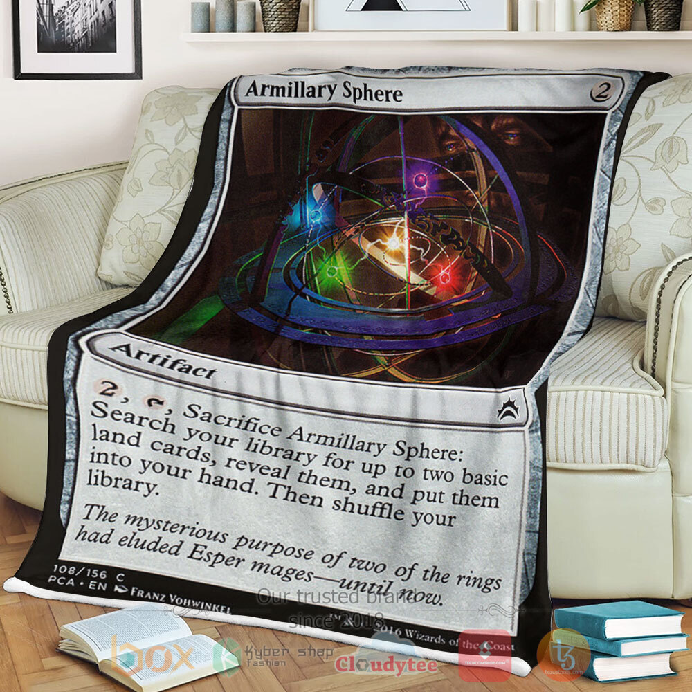 BEST Game Magic The Gathering 108 Armillary Sphere Blanket