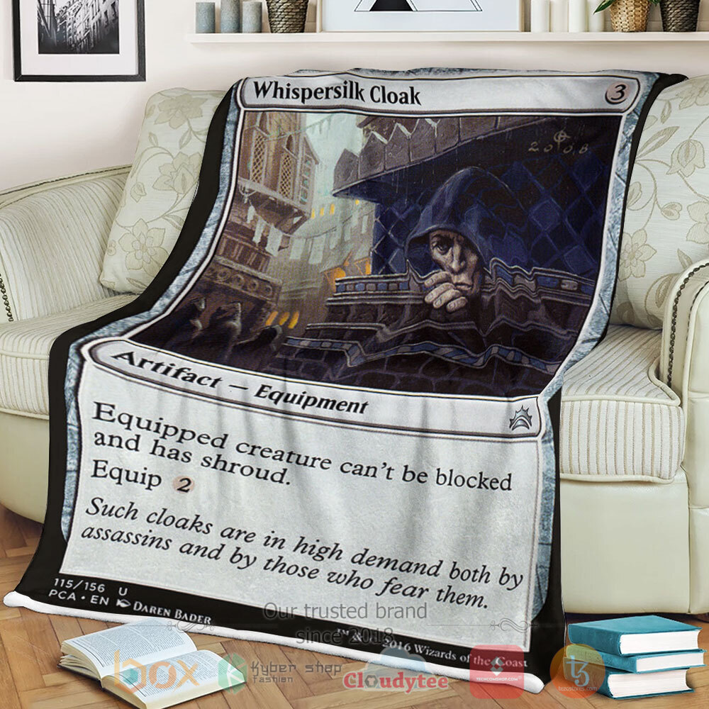 BEST Game Magic The Gathering 115 Whispersilk Cloak Blanket 3 BEST Game Magic The Gathering 115 Whispersilk Cloak Blanket