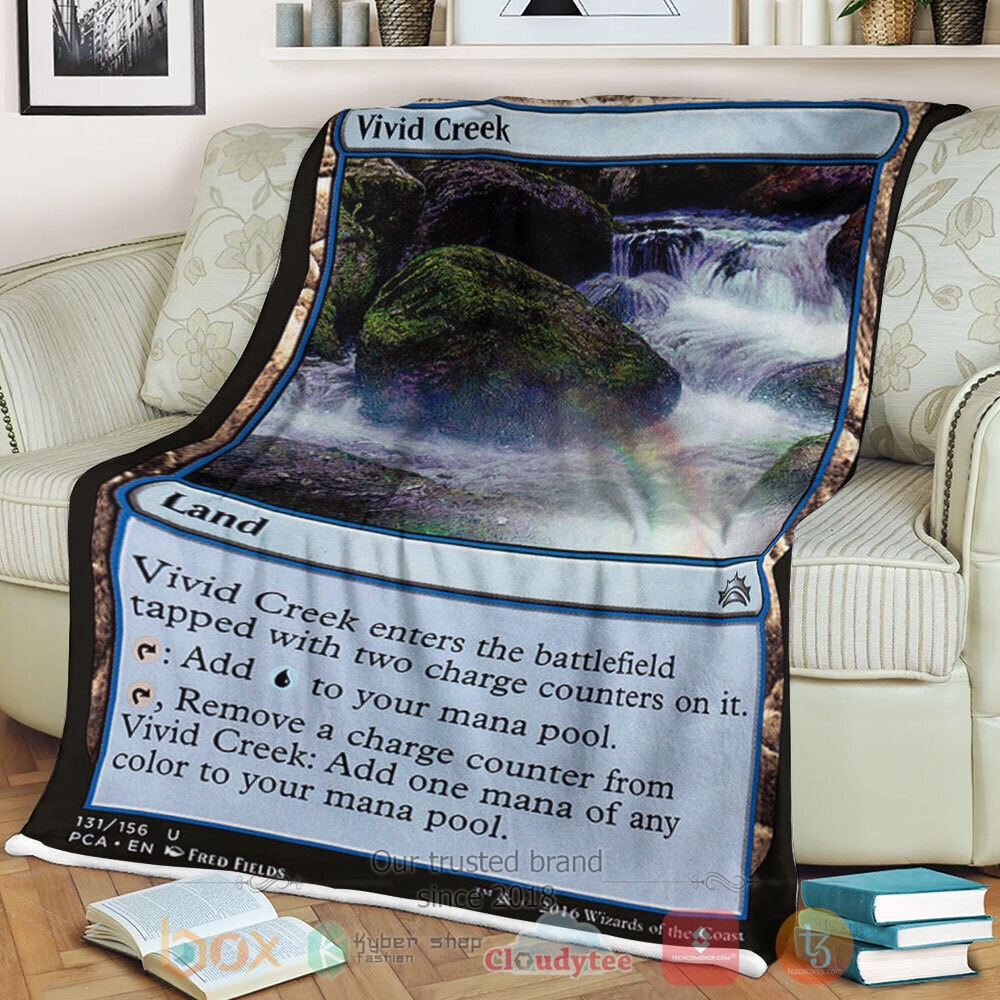 BEST Game Magic The Gathering 131 Vivid Creek Blanket
