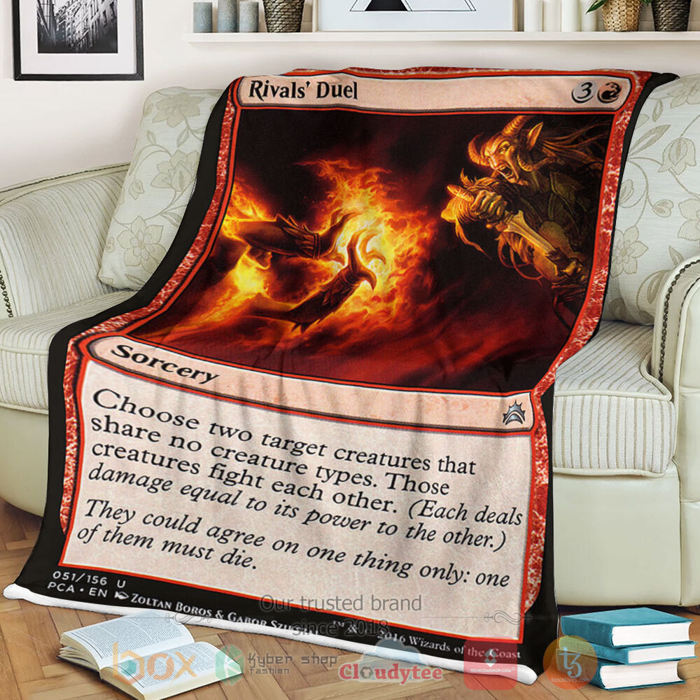 BEST Game Magic The Gathering 51 Rivals Duel Blanket