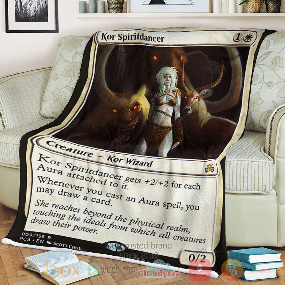 BEST Game Magic The Gathering 9 Kor Spiritdancer Blanket