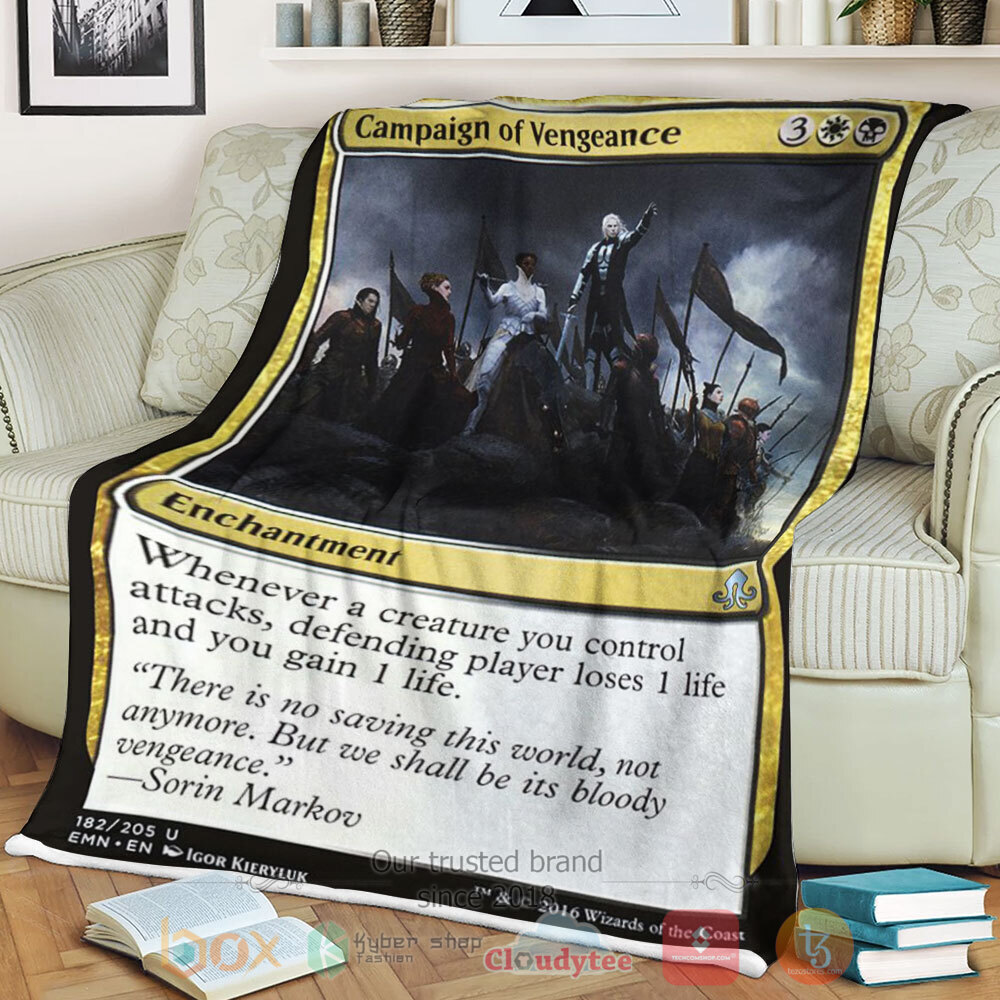 BEST Game Magic The Gathering Emn 182 Campaign Of Vengeance Blanket