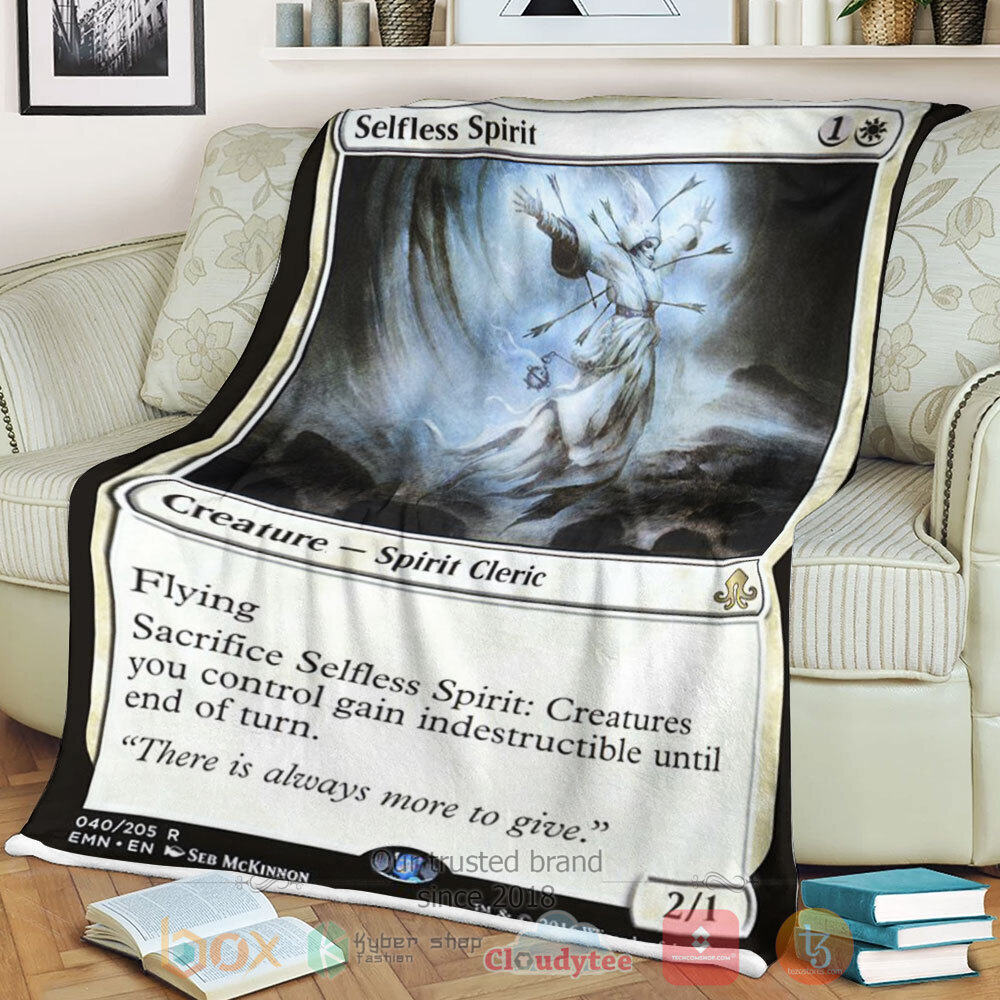 BEST Game Magic The Gathering Emn 40 Selfless Spirit Blanket 2 BEST Game Magic The Gathering Emn 40 Selfless Spirit Blanket