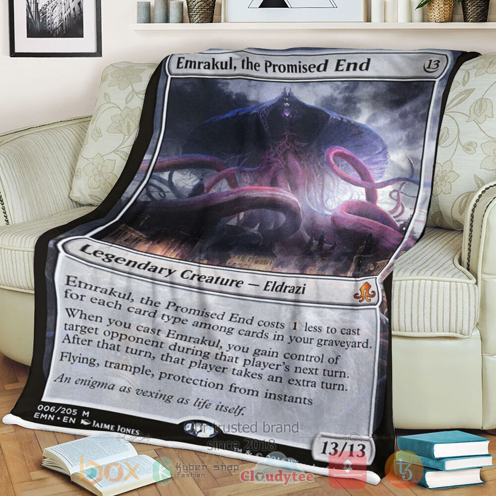 BEST Game Magic The Gathering Emn 6 Emrakul The Promised End Blanket 3 BEST Game Magic The Gathering Emn 6 Emrakul The Promised End Blanket