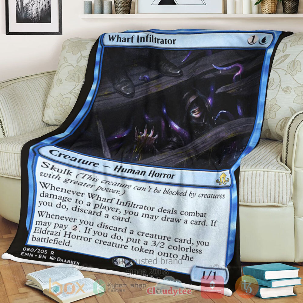 BEST Game Magic The Gathering Emn 80 Wharf Infiltrator Blanket 2 BEST Game Magic The Gathering Emn 80 Wharf Infiltrator Blanket