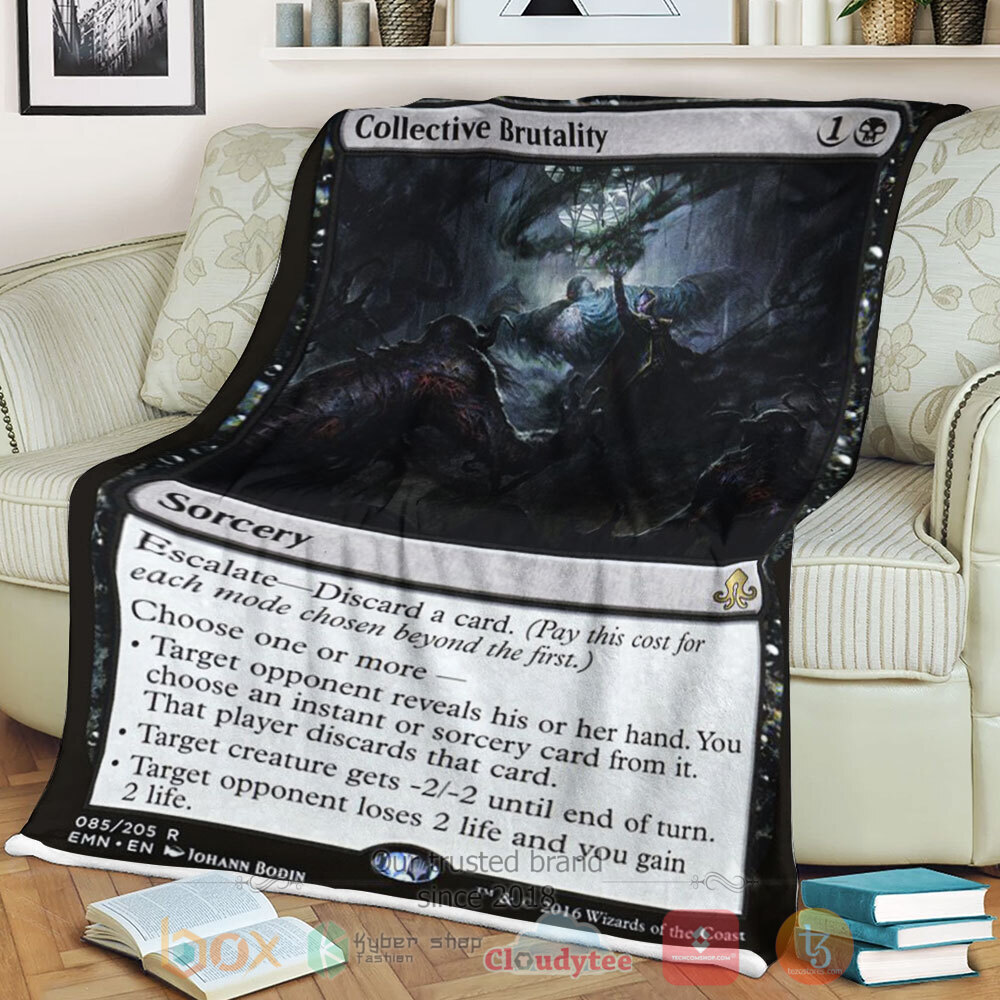 BEST Game Magic The Gathering Emn 85 Collective Brutality Blanket