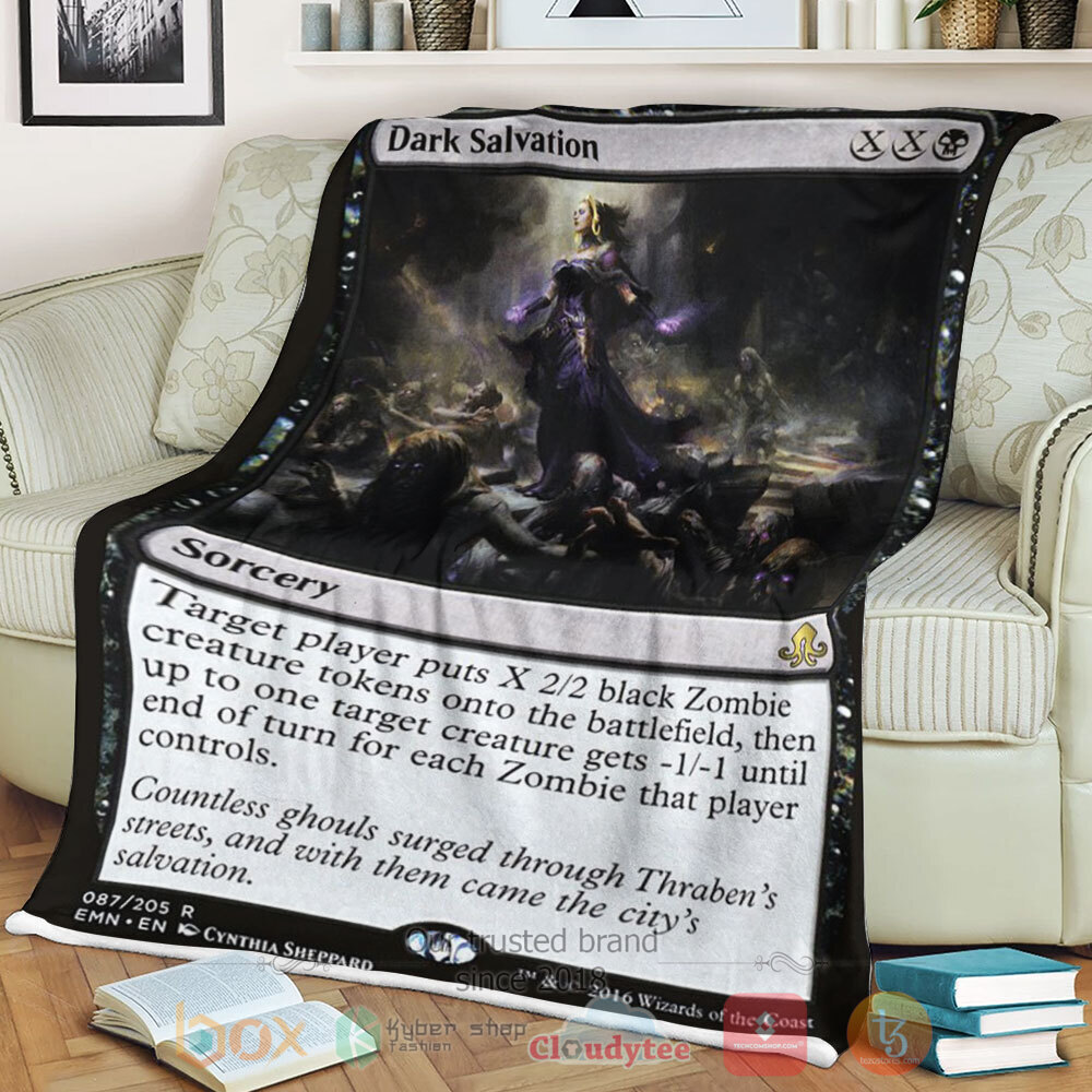 BEST Game Magic The Gathering Emn 87 Dark Salvation Blanket 1 BEST Game Magic The Gathering Emn 87 Dark Salvation Blanket