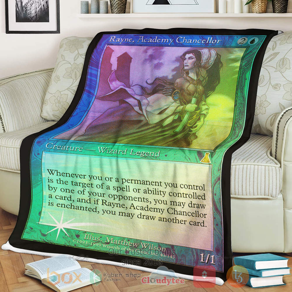 BEST Game Magic The Gathering Rayne Academy Chancellor Sherpa Blanket