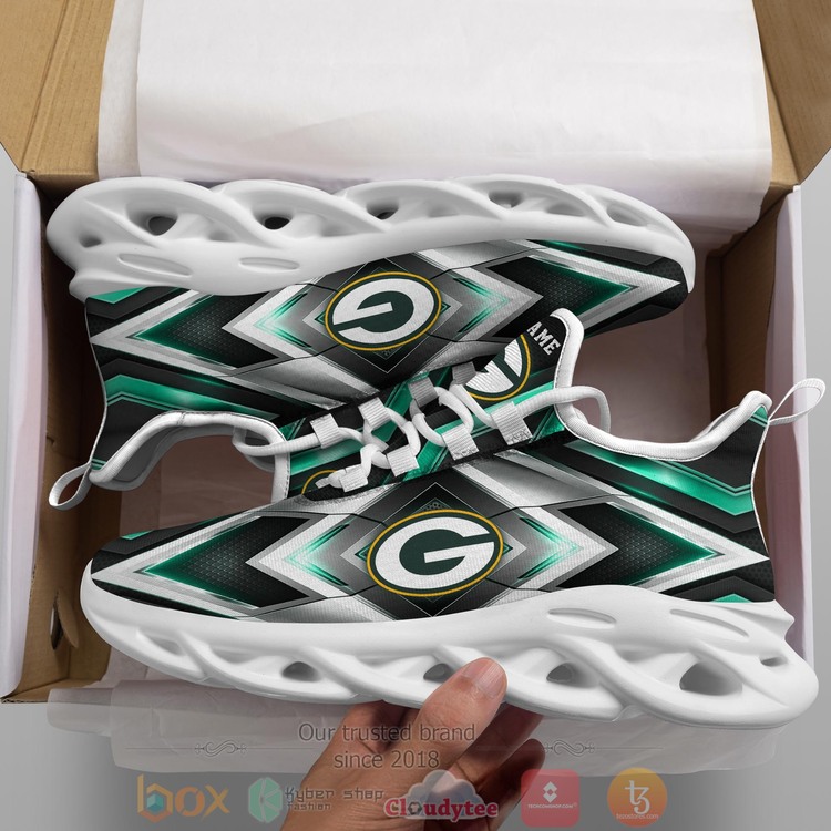 BEST Green Bay Packers NFL Custom Name Clunky Sneakers