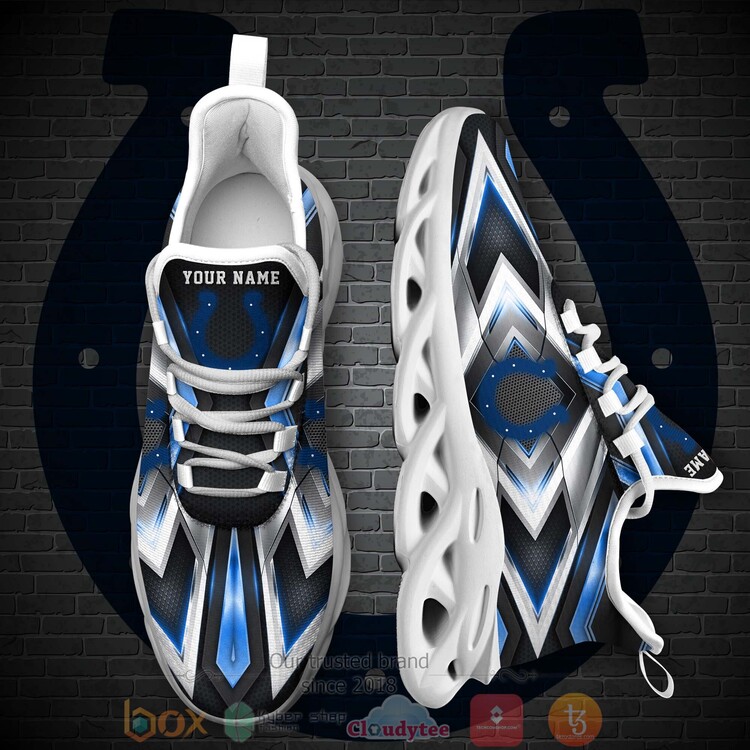 BEST Indianapolis Colts NFL Custom Name Clunky Sneakers 1