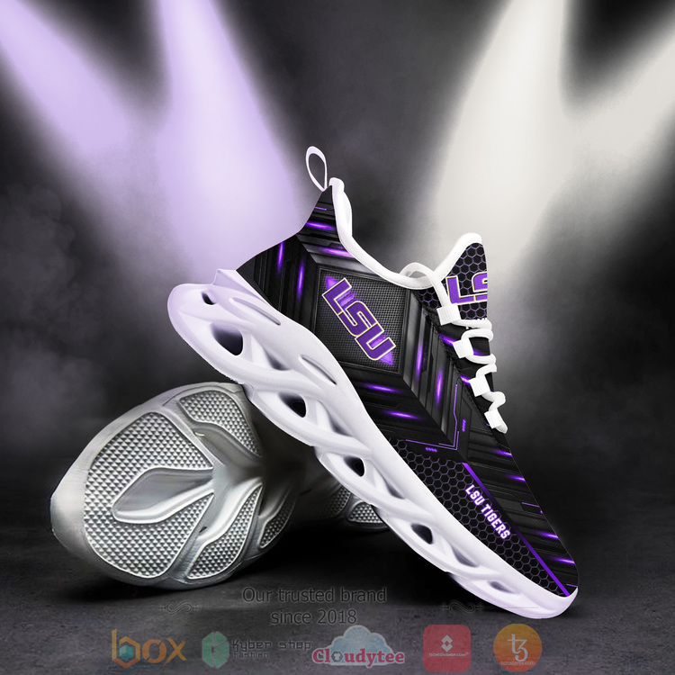 BEST LSU Tigers NCAA Custom Name Clunky Sneakers 3 BEST LSU Tigers NCAA Custom Name Clunky Sneakers 1 2