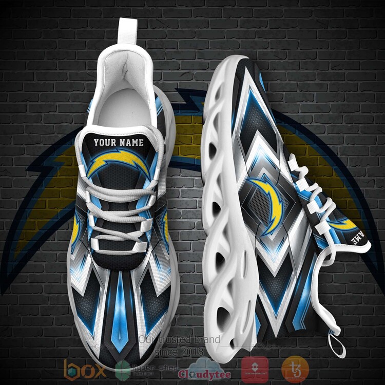 BEST Los Angeles Chargers NFL Custom Name Clunky Sneakers 1