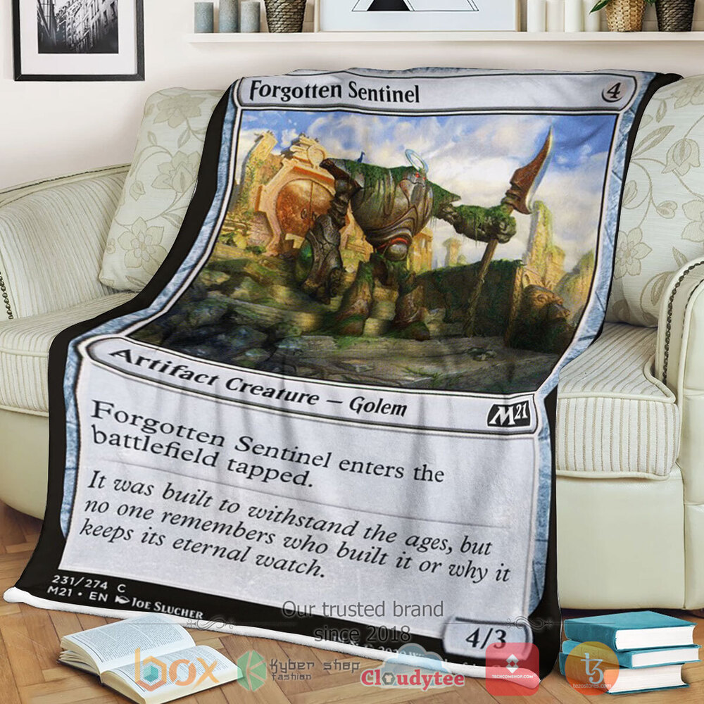 BEST Magic The Gathering Game 231 Forgotten Sentinel Blanket 3 BEST Magic The Gathering Game 231 Forgotten Sentinel Blanket