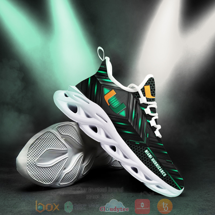 BEST Miami Hurricanes NCAA Custom Name Clunky Sneakers 3 BEST Miami Hurricanes NCAA Custom Name Clunky Sneakers 1 2