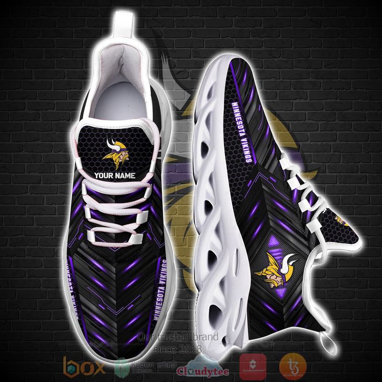 BEST Minnesota Vikings NFL Custom Name Clunky Sneakers 4 BEST Minnesota Vikings NFL Custom Name Clunky Sneakers 1 2 3