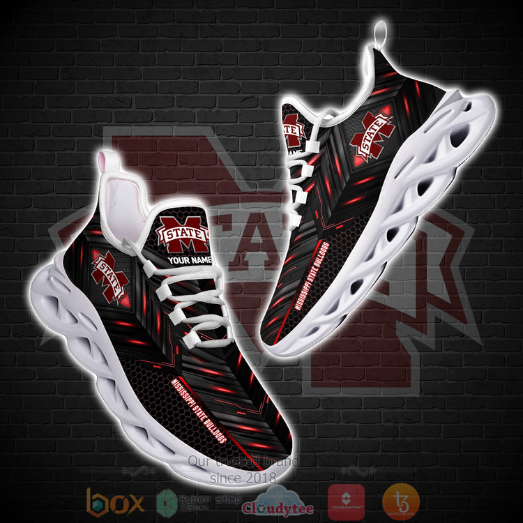 BEST Mississippi State Bulldogs NCAA Custom Name Clunky Sneakers 1 2 3 4 5