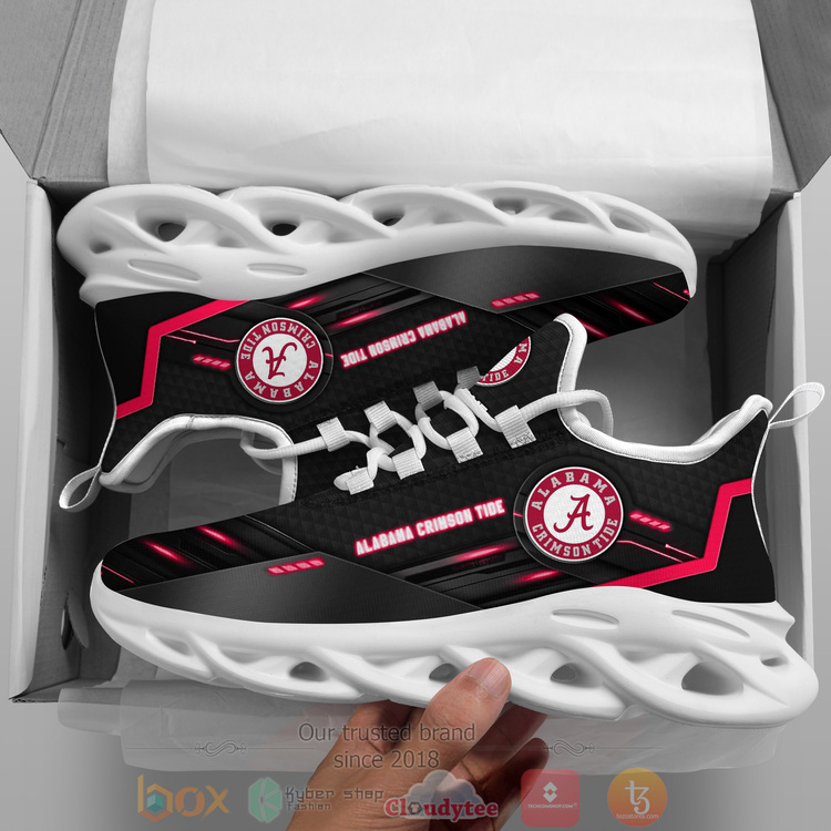 BEST NCAA Alabama Crimson Tide Custom Name Clunky Sneakers