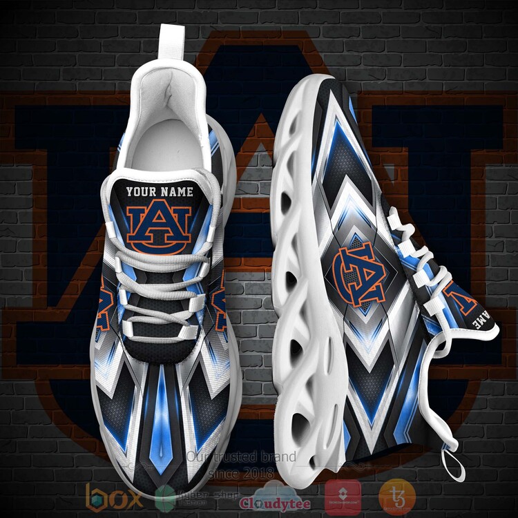 BEST NCAA Auburn Tigers Football Team Custom Name Clunky Sneakers 1