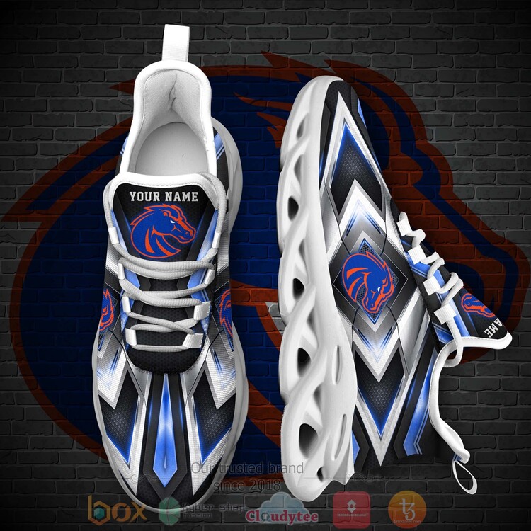 BEST NCAA Boise State Broncos Football Team Custom Name Clunky Sneakers 1