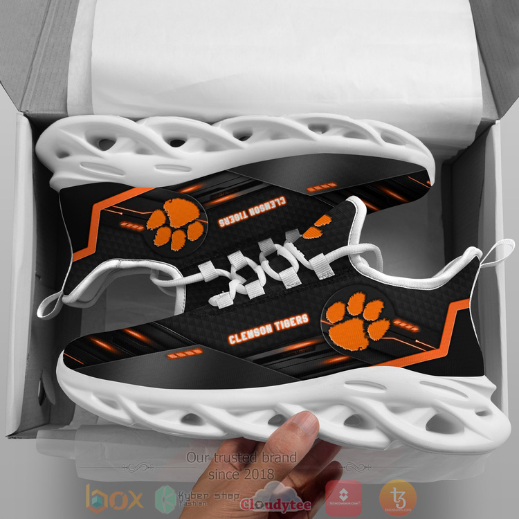 BEST NCAA Clemson Tigers Custom Name Clunky Sneakers