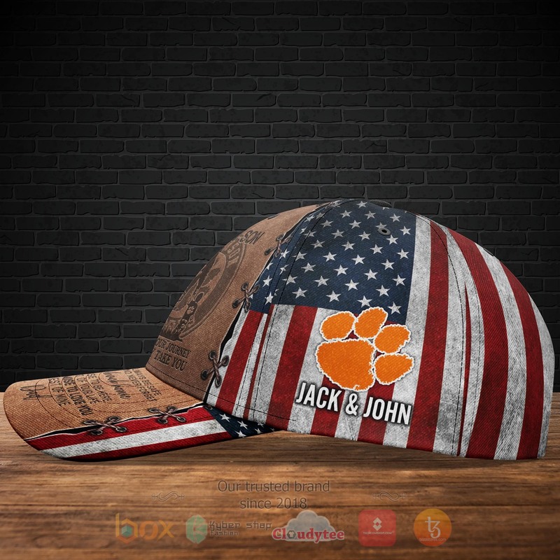BEST NCAA Clemson Tigers To My Son Personalized Custom Cap 3 BEST NCAA Clemson Tigers To My Son Personalized Custom Cap 1 2