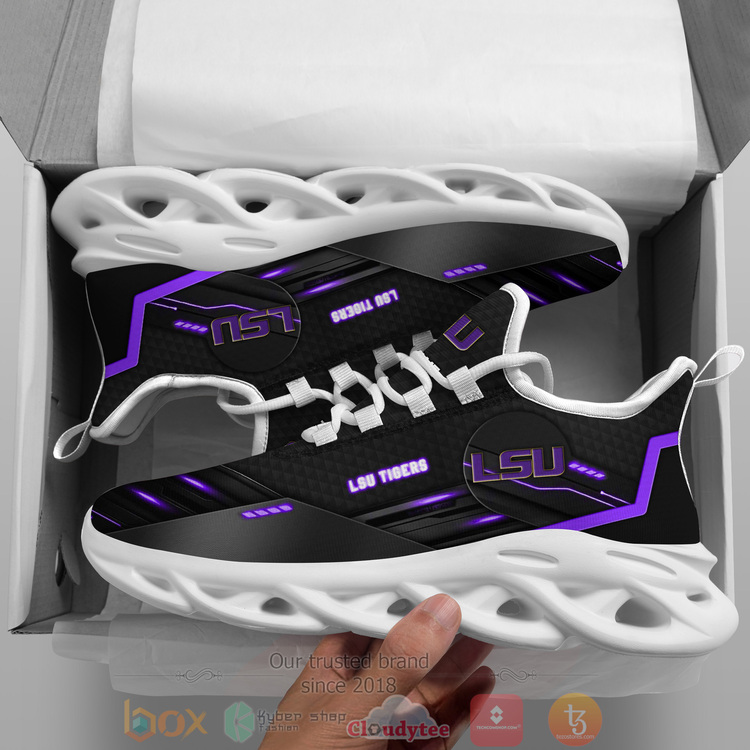 BEST NCAA LSU Tigers and Lady Tigers Custom Name Clunky Sneakers