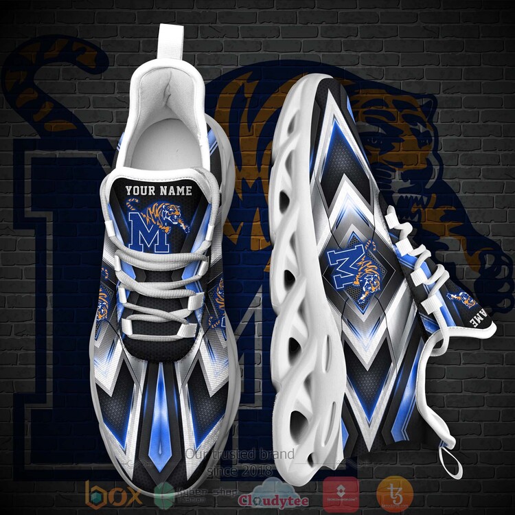 BEST NCAA Memphis Tigers Football Team Custom Name Clunky Sneakers 1