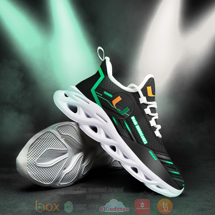 BEST NCAA Miami Hurricanes Custom Name Clunky Sneakers 3 BEST NCAA Miami Hurricanes Custom Name Clunky Sneakers 1 2