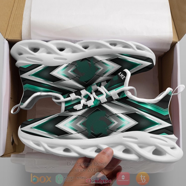 BEST NCAA Michigan State Spartans Football Team Custom Name Clunky Sneakers
