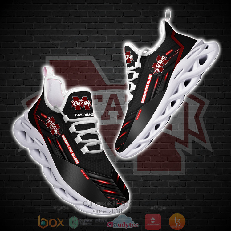 BEST NCAA Mississippi State Bulldogs Custom Name Clunky Sneakers 1 2 3 4 5