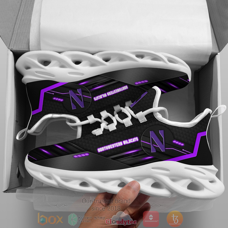 BEST NCAA Northwestern Wildcats Custom Name Clunky Sneakers