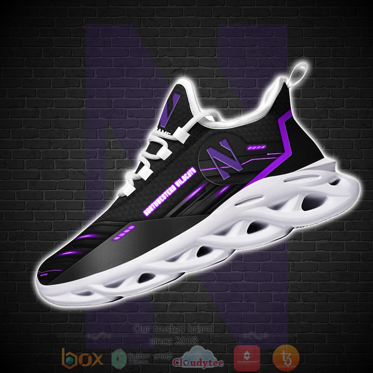 BEST NCAA Northwestern Wildcats Custom Name Clunky Sneakers 1