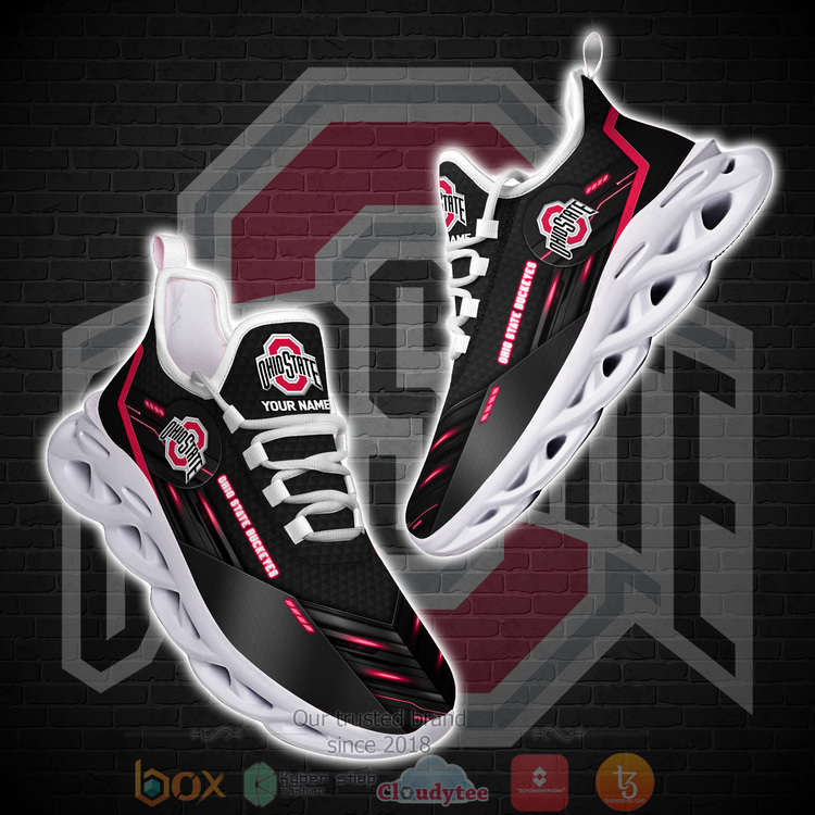 BEST NCAA Ohio State Buckeyes Custom Name Clunky Sneakers 1 2 3 4 5