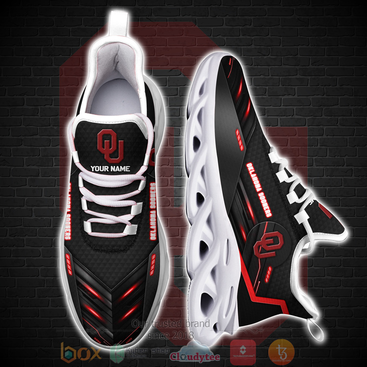 BEST NCAA Oklahoma Sooners Custom Name Clunky Sneakers 4 BEST NCAA Oklahoma Sooners Custom Name Clunky Sneakers 1 2 3