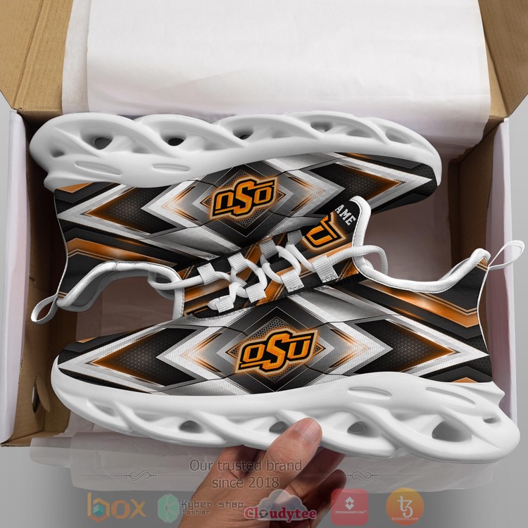 BEST NCAA Oklahoma State Cowboys Football Team Custom Name Clunky Sneakers