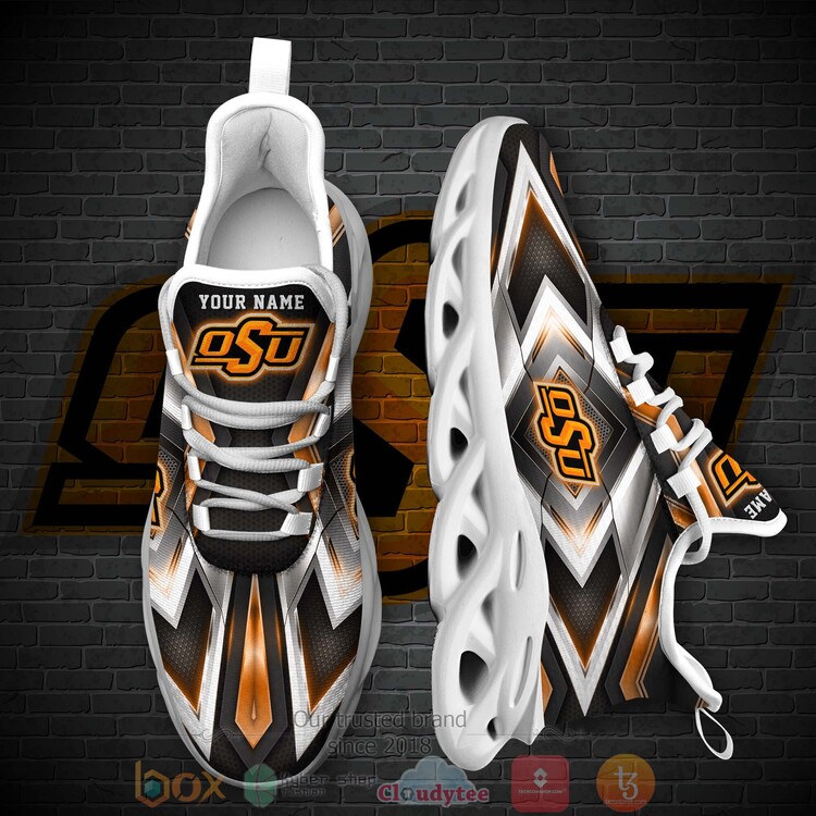 BEST NCAA Oklahoma State Cowboys Football Team Custom Name Clunky Sneakers 1