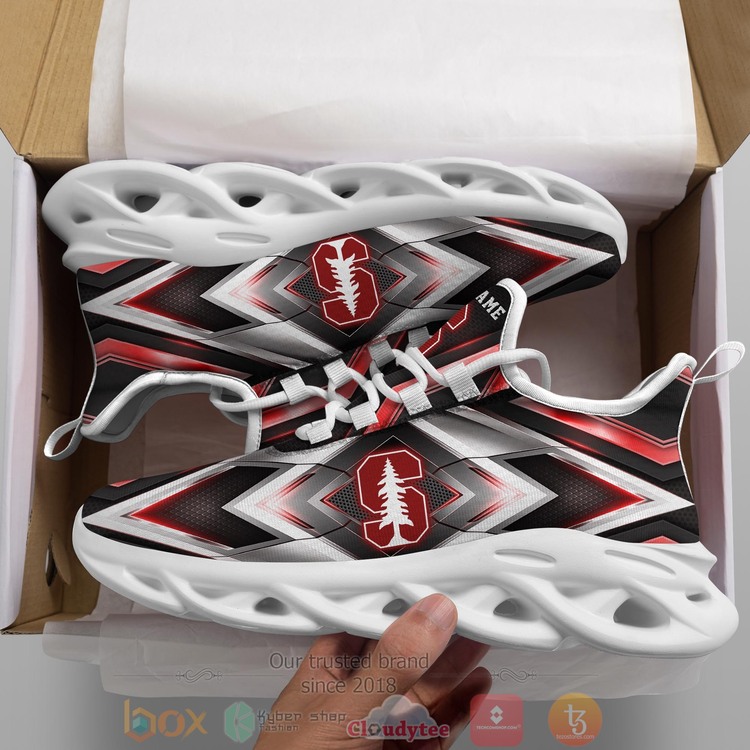 BEST NCAA Stanford Cardinal Football Team Custom Name Clunky Sneakers