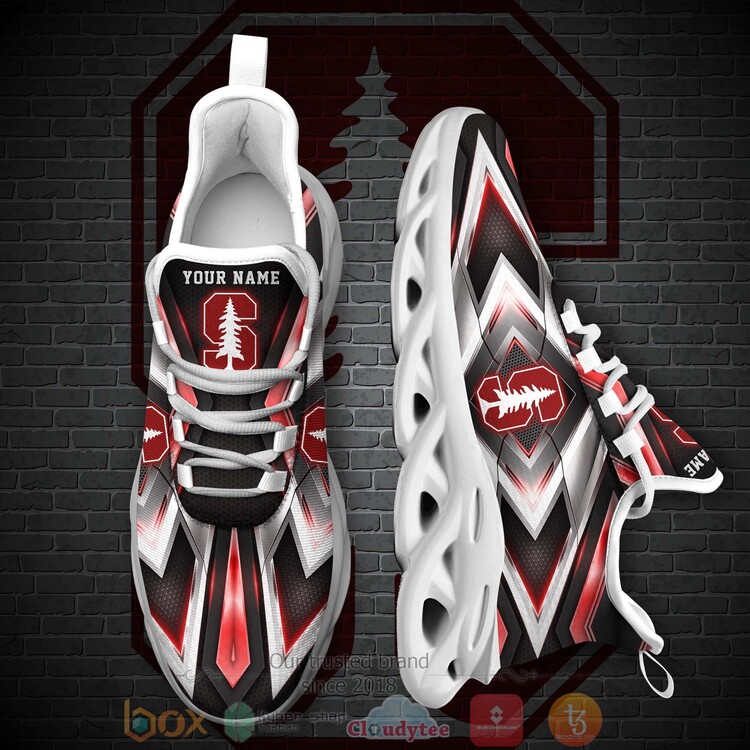 BEST NCAA Stanford Cardinal Football Team Custom Name Clunky Sneakers 1