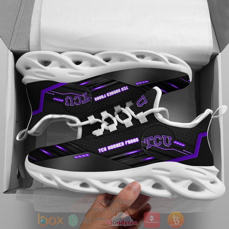 BEST NCAA TCU Horned Frogs Custom Name Clunky Sneakers