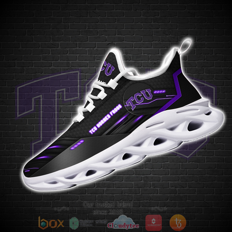 BEST NCAA TCU Horned Frogs Custom Name Clunky Sneakers 1