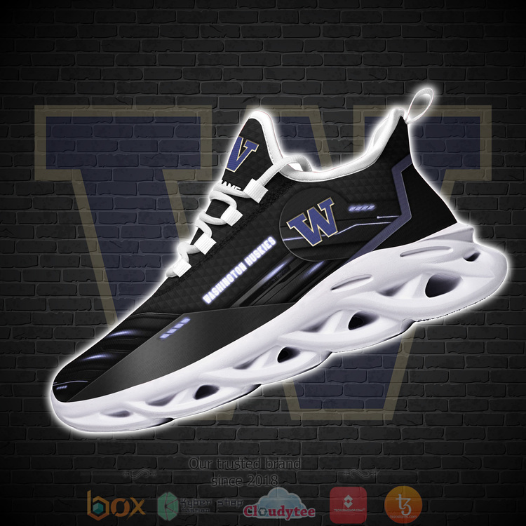 BEST NCAA Washington Huskies Custom Name Clunky Sneakers 1