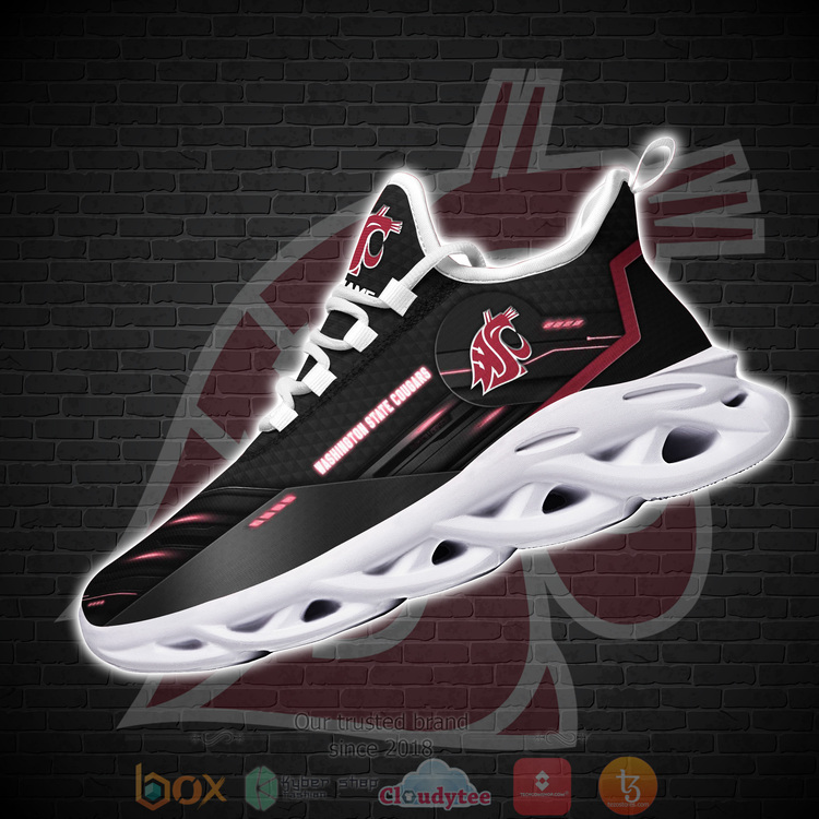BEST NCAA Washington State Cougars Custom Name Clunky Sneakers 1
