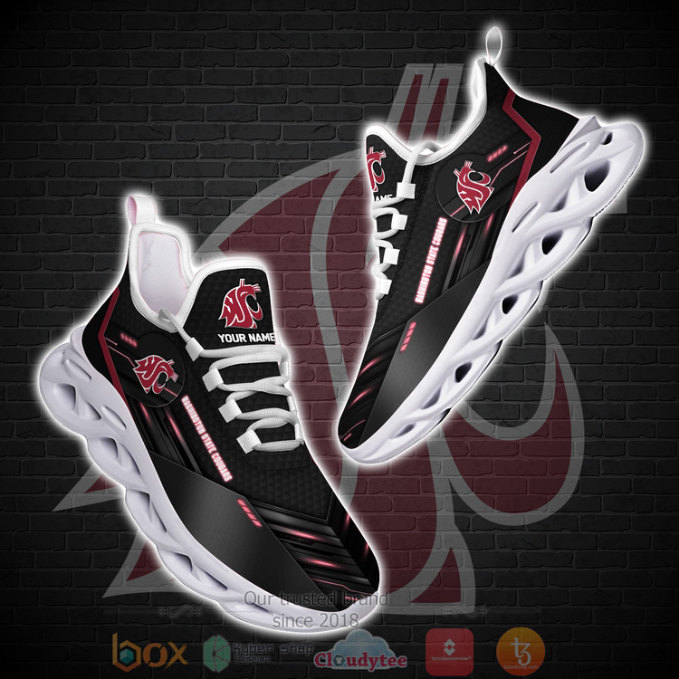 BEST NCAA Washington State Cougars Custom Name Clunky Sneakers 1 2 3 4 5