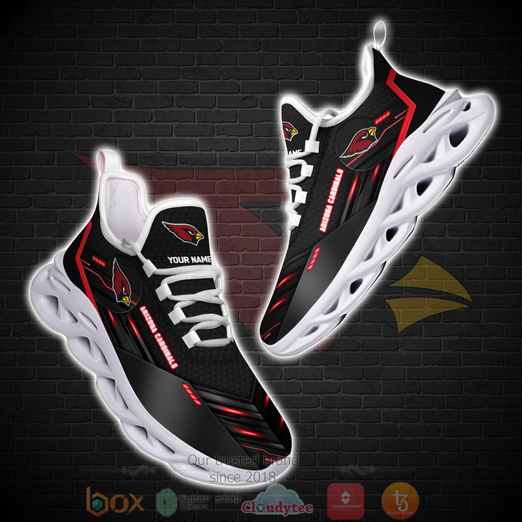 BEST NFL Arizona Cardinals Custom Name Clunky Sneakers 1 2 3 4 5