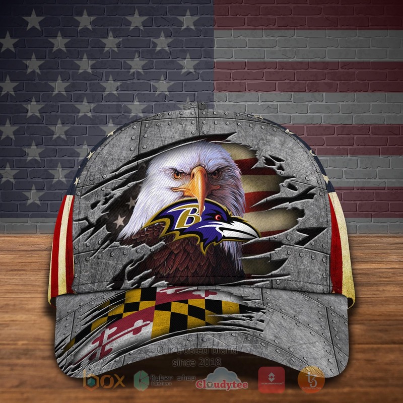 BEST NFL Baltimore Ravens Personalized Custom Cap 1