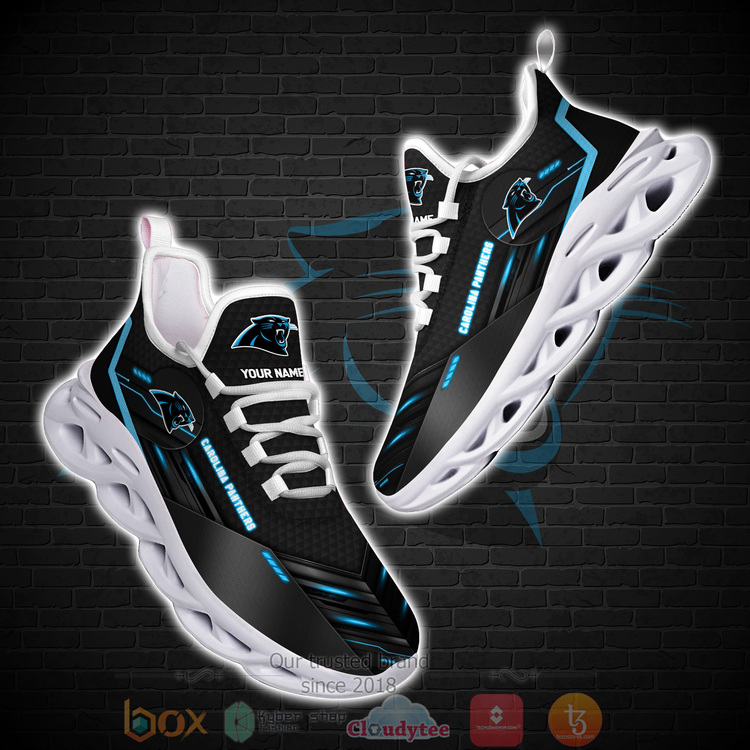 BEST NFL Carolina Panthers Custom Name Clunky Sneakers 1 2 3 4 5