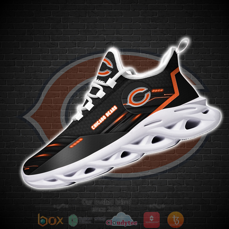 BEST NFL Chicago Bears Custom Name Clunky Sneakers 1