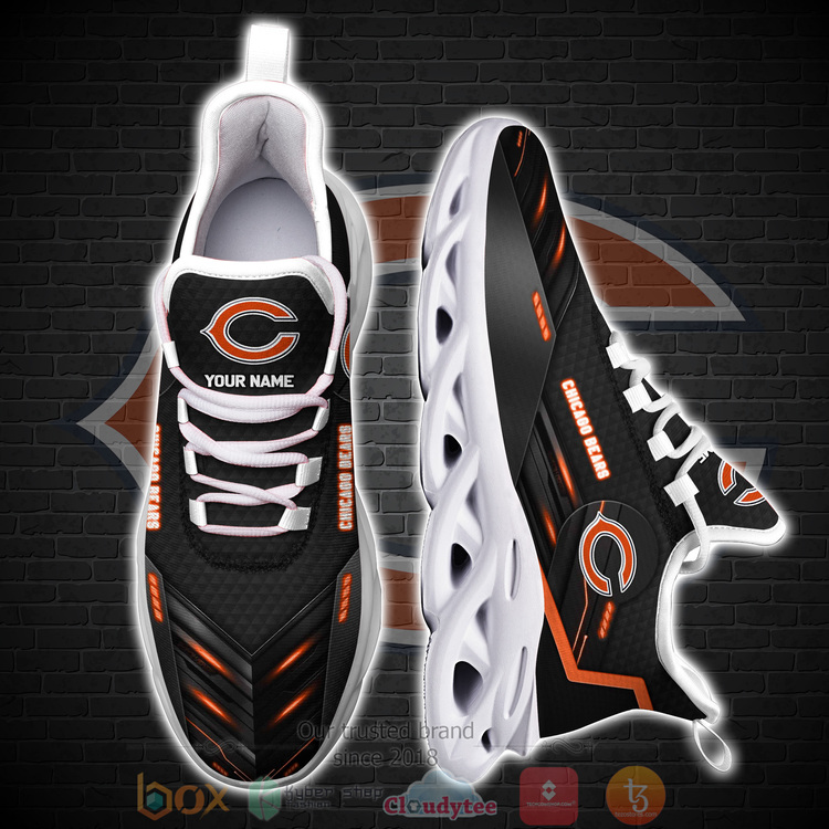 BEST NFL Chicago Bears Custom Name Clunky Sneakers 4 BEST NFL Chicago Bears Custom Name Clunky Sneakers 1 2 3