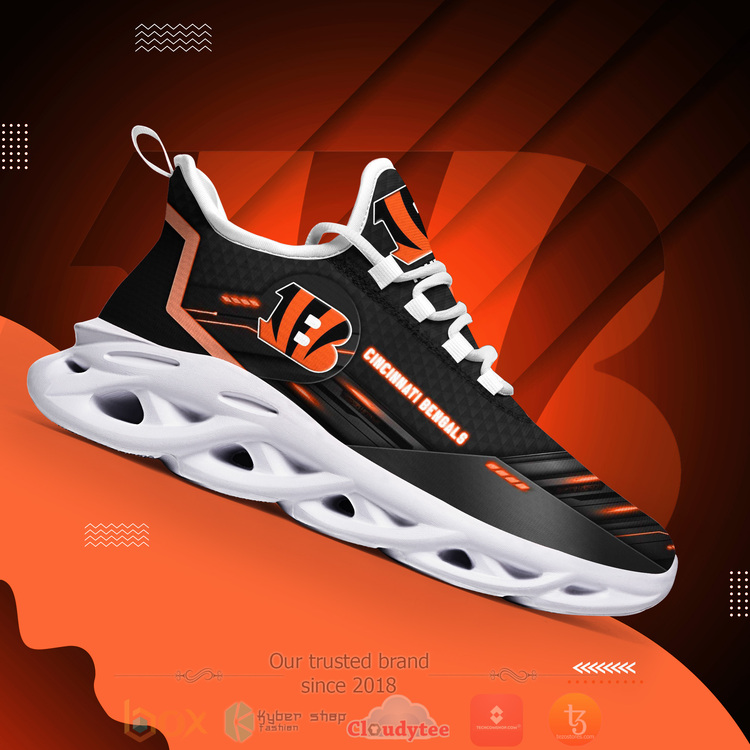 BEST NFL Cincinnati Bengals Custom Name Clunky Sneakers 5 BEST NFL Cincinnati Bengals Custom Name Clunky Sneakers 1 2 3 4